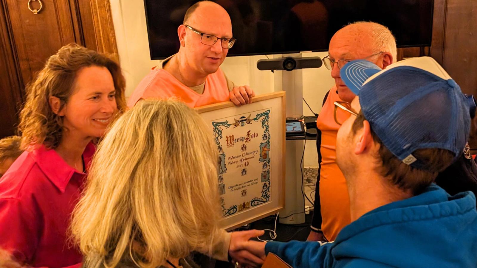 Culture Award Certificate